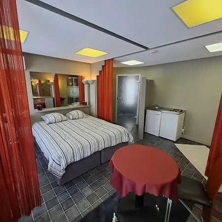 Beautyd Studio Double Bed And 1 Folding Bed Max 3Pers *